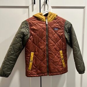 Patagonia Boy Hooded Nano Puff Jacket